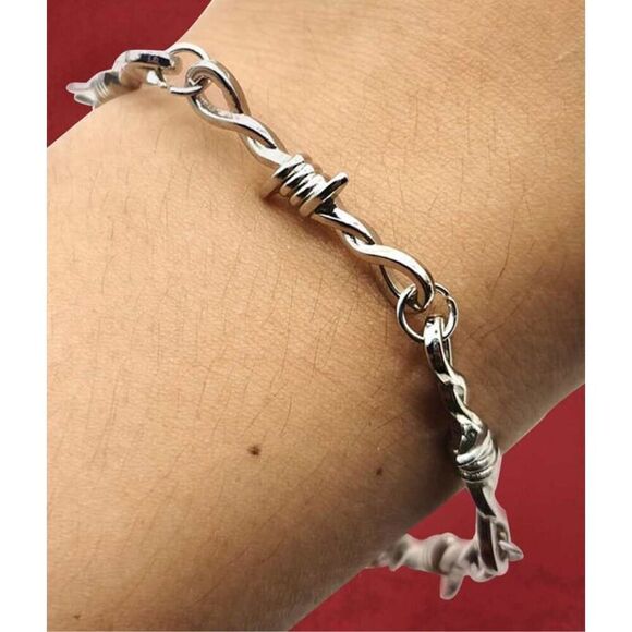 Barbed Wire Bracelet - Picture 6 of 6